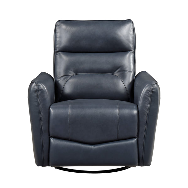 Thomas Dark Blue Swivel Glider Reclining Chair