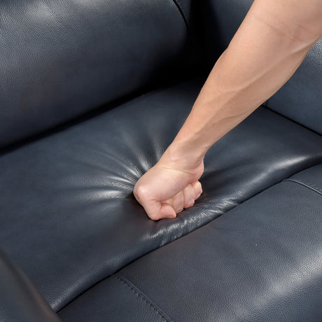 9713DBU-1SW Swivel Glider Reclining Chair from Homelegance - Luna Furniture