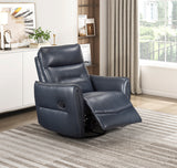 9713DBU-1SW Swivel Glider Reclining Chair from Homelegance - Luna Furniture