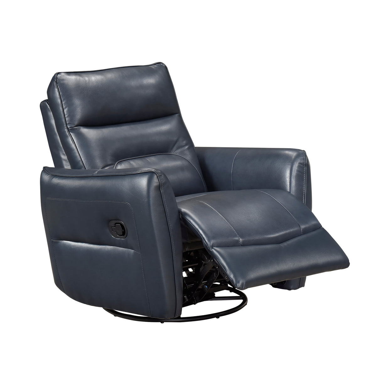 9713DBU-1SW Swivel Glider Reclining Chair from Homelegance - Luna Furniture