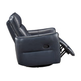 9713DBU-1SW Swivel Glider Reclining Chair from Homelegance - Luna Furniture