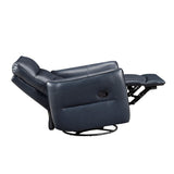 9713DBU-1SW Swivel Glider Reclining Chair from Homelegance - Luna Furniture