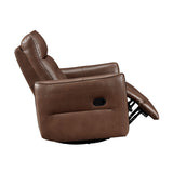 9713TBR-1SW Swivel Glider Reclining Chair from Homelegance - Luna Furniture