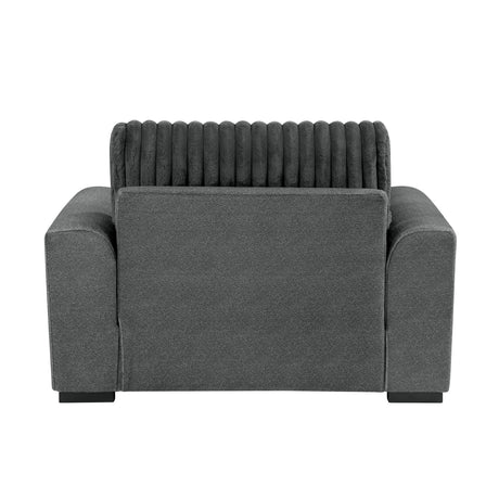 Athena Dark Gray Chair from Homelegance - Luna Furniture