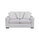 Athena Gray Sofa and Loveseat from Homelegance - Luna Furniture