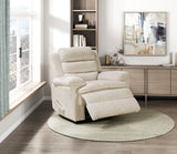 9725BEG-1SW Swivel Glider Reclining Chair from Homelegance - Luna Furniture