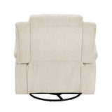 9725BEG-1SW Swivel Glider Reclining Chair from Homelegance - Luna Furniture
