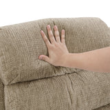 9725BRW-1SW Swivel Glider Reclining Chair from Homelegance - Luna Furniture