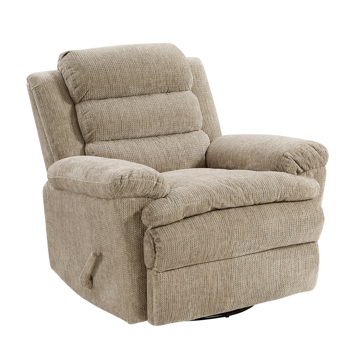 9725BRW-1SW Swivel Glider Reclining Chair from Homelegance - Luna Furniture
