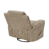 9725BRW-1SW Swivel Glider Reclining Chair from Homelegance - Luna Furniture