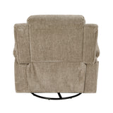 9725BRW-1SW Swivel Glider Reclining Chair from Homelegance - Luna Furniture