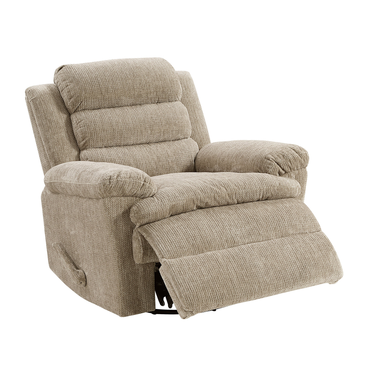 9725BRW-1SW Swivel Glider Reclining Chair from Homelegance - Luna Furniture