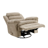 9725BRW-1SW Swivel Glider Reclining Chair from Homelegance - Luna Furniture