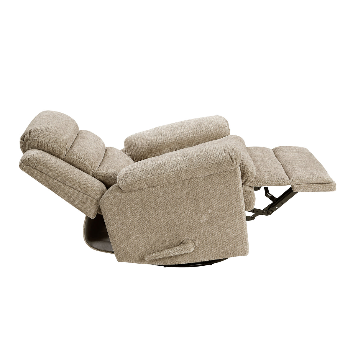 9725BRW-1SW Swivel Glider Reclining Chair from Homelegance - Luna Furniture