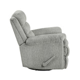 9725GRY-1SW Swivel Glider Reclining Chair from Homelegance - Luna Furniture