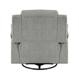 9725GRY-1SW Swivel Glider Reclining Chair from Homelegance - Luna Furniture