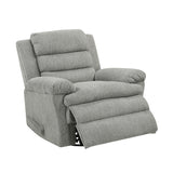 9725GRY-1SW Swivel Glider Reclining Chair from Homelegance - Luna Furniture