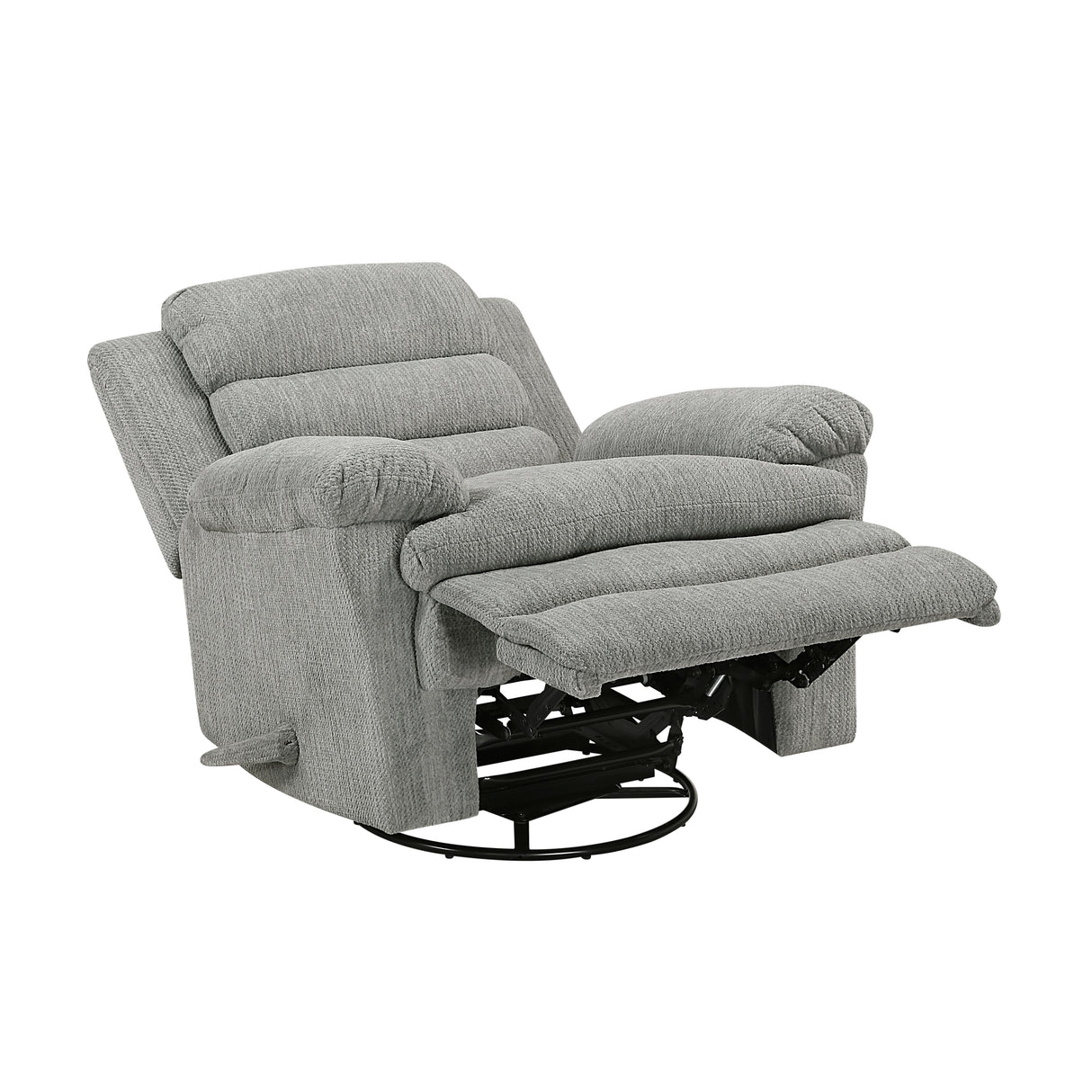 9725GRY-1SW Swivel Glider Reclining Chair from Homelegance - Luna Furniture