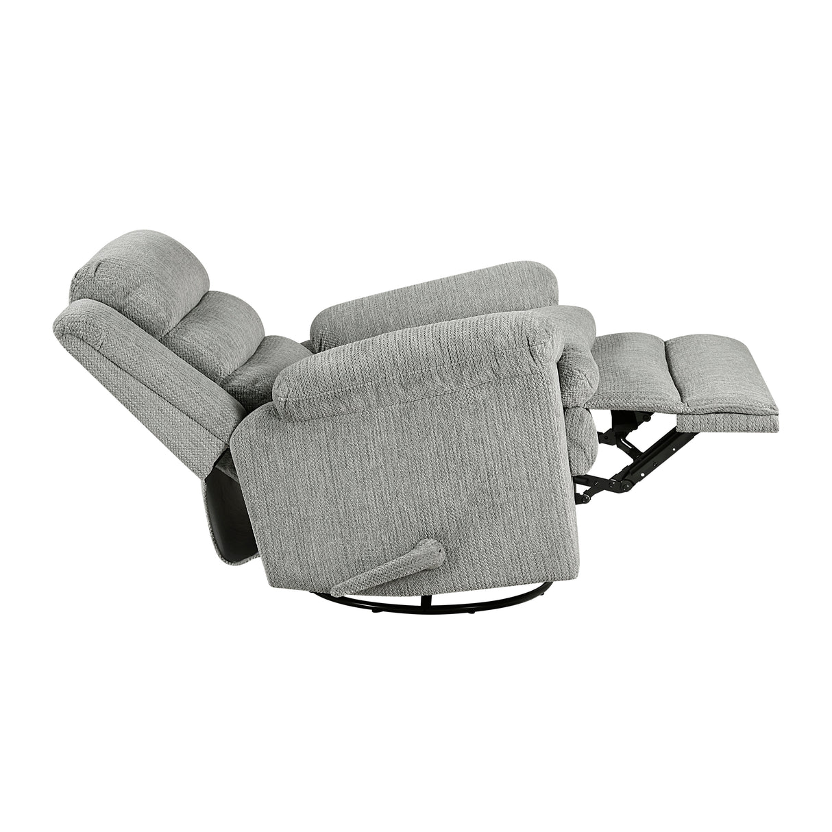 9725GRY-1SW Swivel Glider Reclining Chair from Homelegance - Luna Furniture