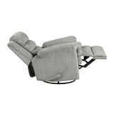 9725GRY-1SW Swivel Glider Reclining Chair from Homelegance - Luna Furniture