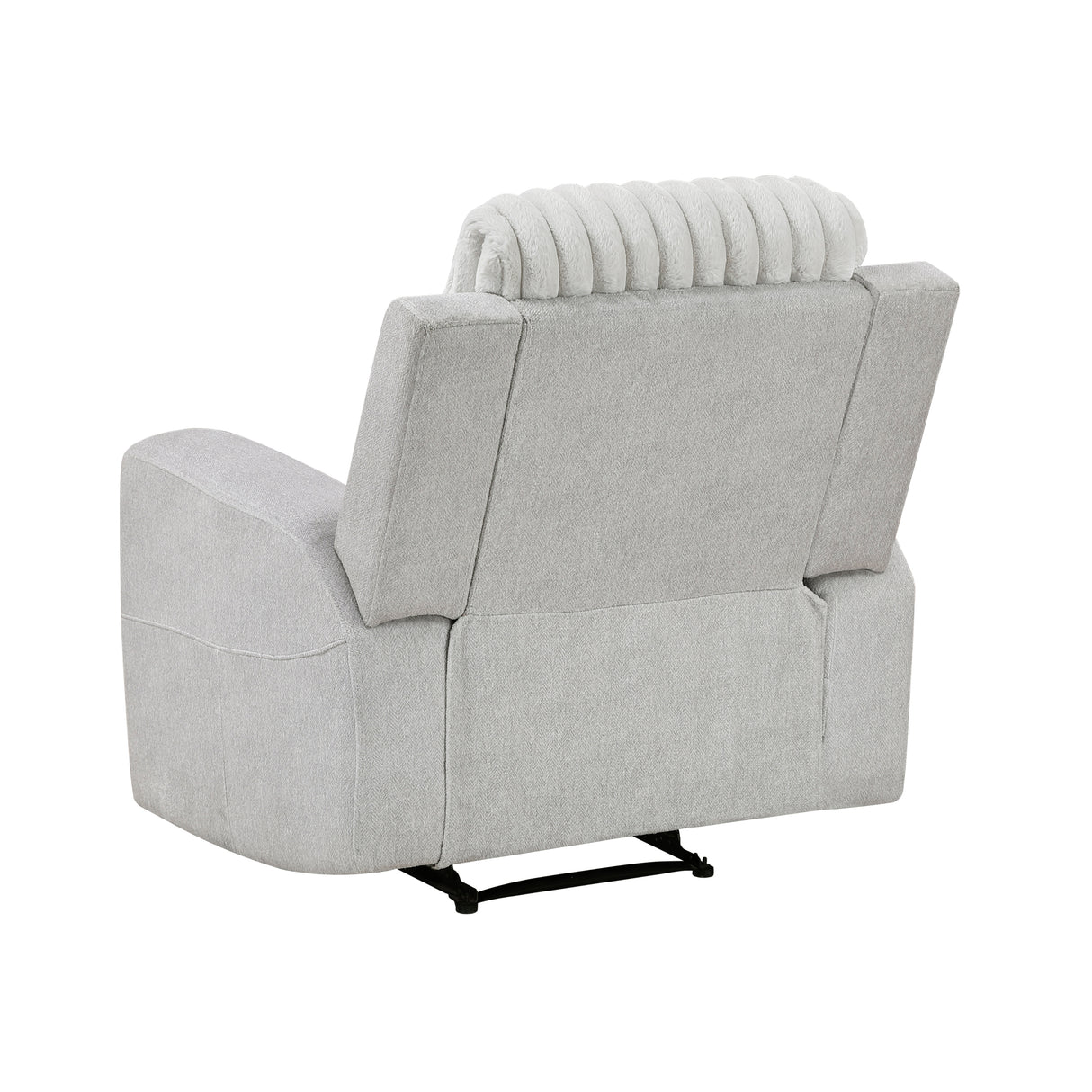 Benton Light Gray Double Reclining Sofa from Homelegance - Luna Furniture