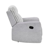 Benton Light Gray Double Reclining Sofa from Homelegance - Luna Furniture