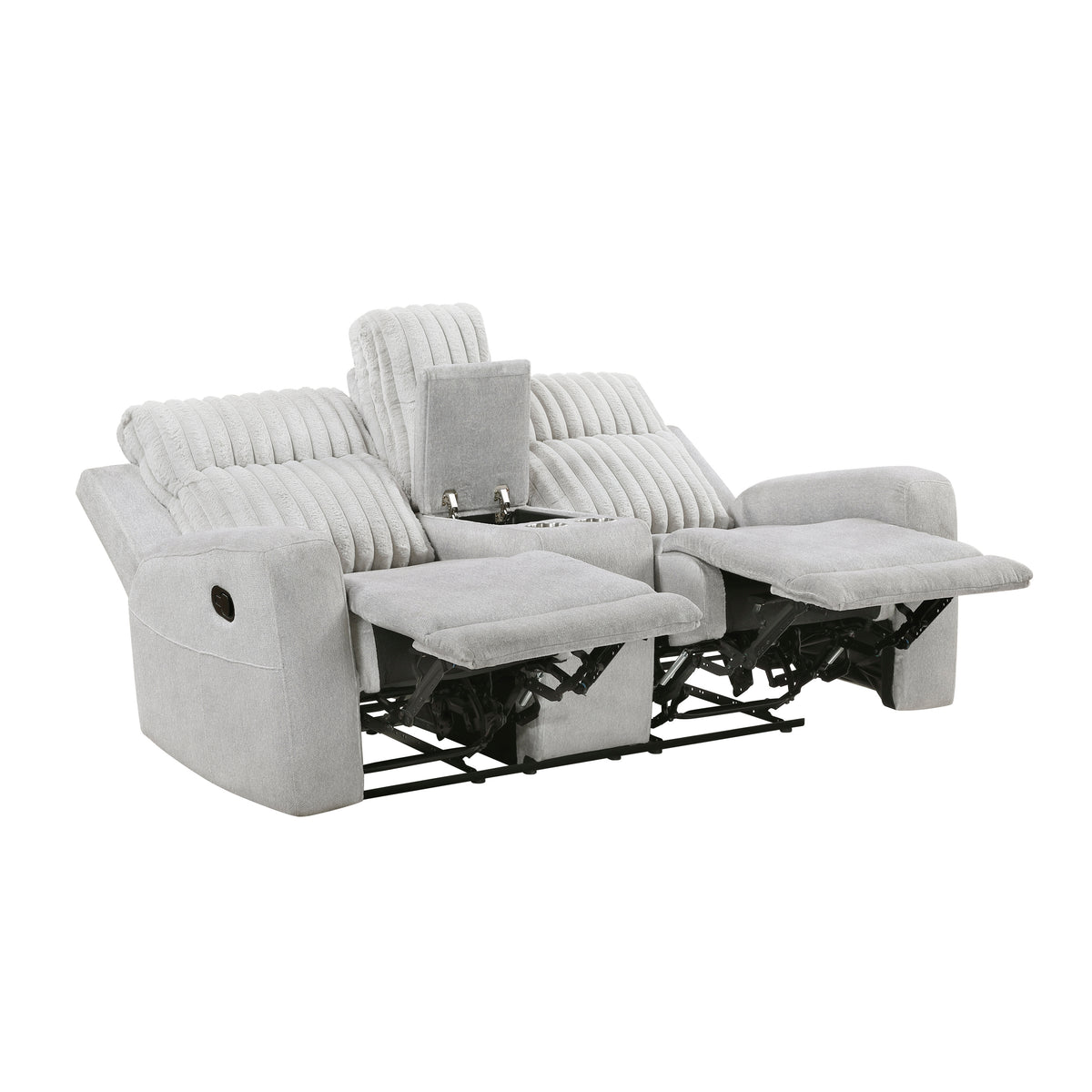 Carlton Black Elegant Lounger