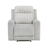 Benton Light Gray Double Reclining Living Room Set from Homelegance - Luna Furniture