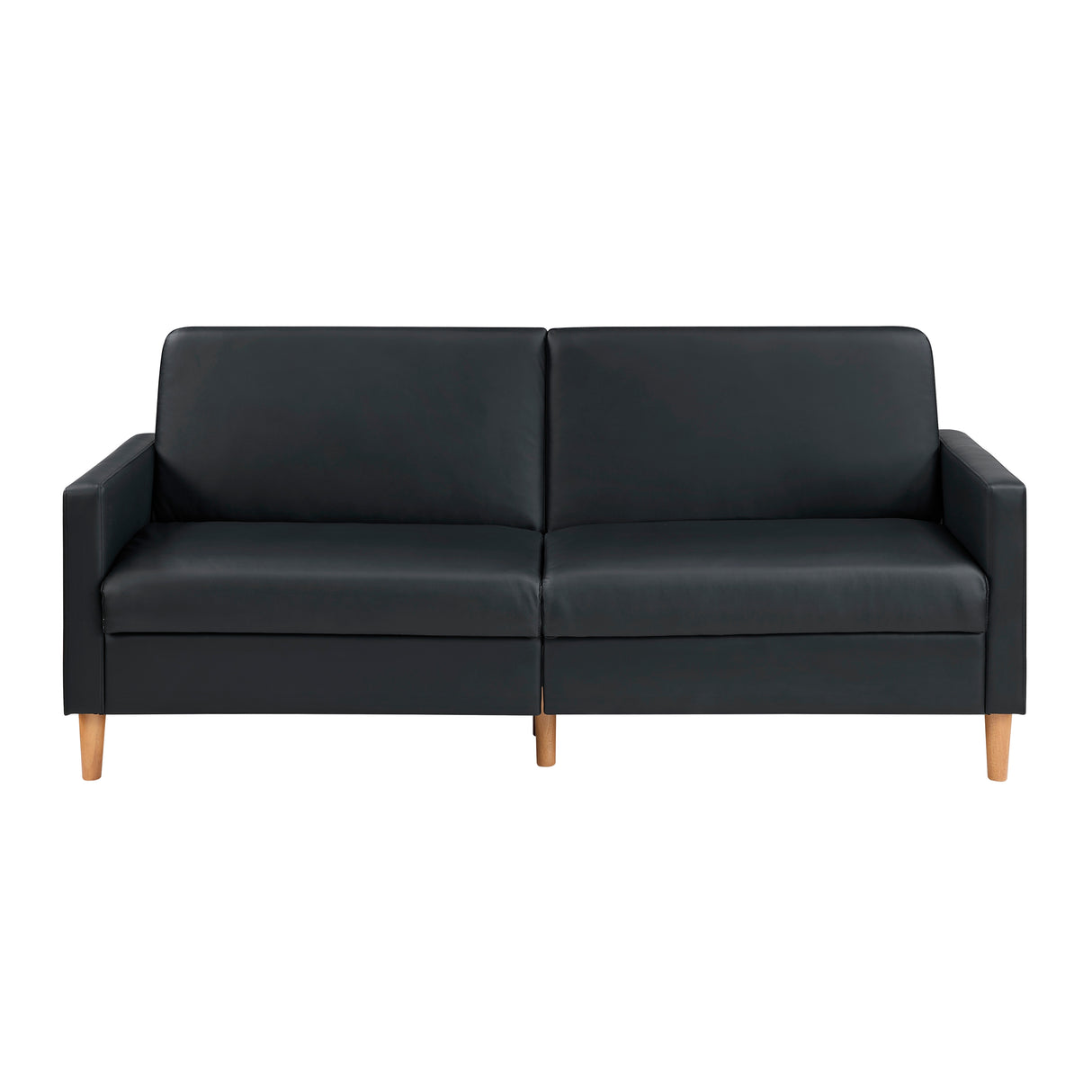 Rubin Black Faux Leather Chair from Homelegance - Luna Furniture