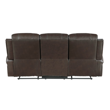 9735BRW*2 2pc Set: Sofa, Love from Homelegance - Luna Furniture