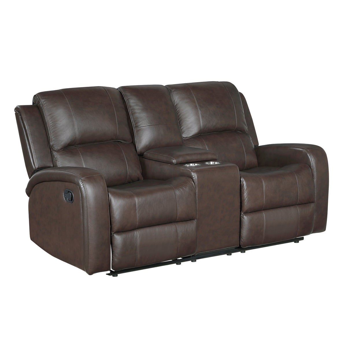9735BRW*2 2pc Set: Sofa, Love from Homelegance - Luna Furniture