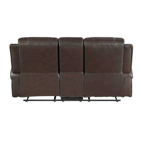 9735BRW*2 2pc Set: Sofa, Love from Homelegance - Luna Furniture