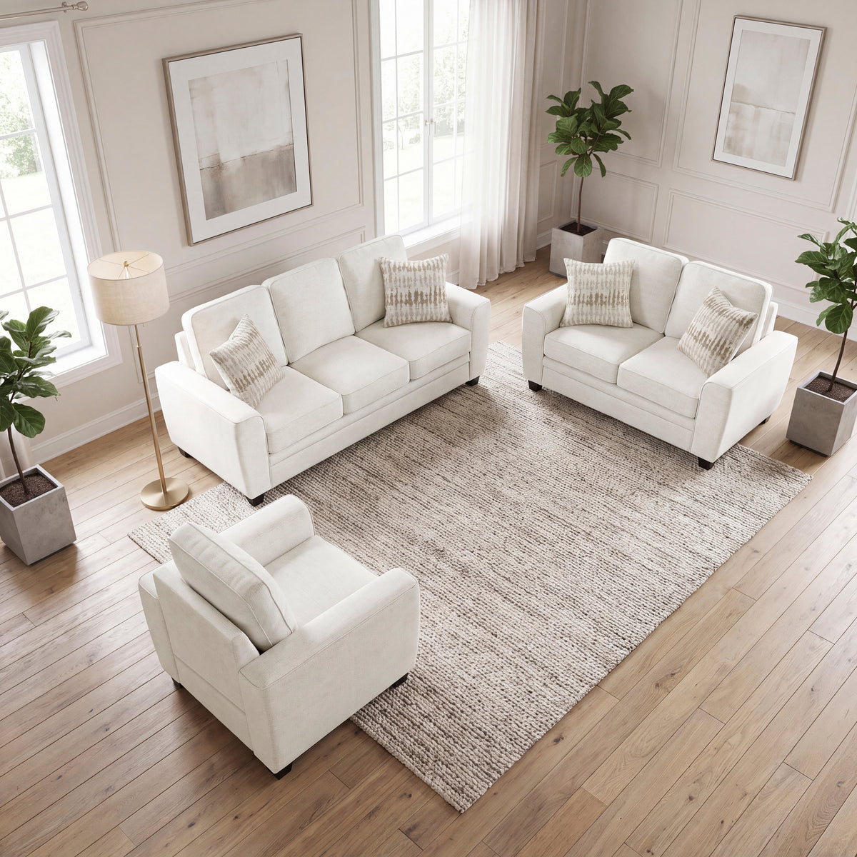 Zander Beige Sofa