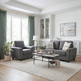 9745DG-2 Love Seat from Homelegance - Luna Furniture