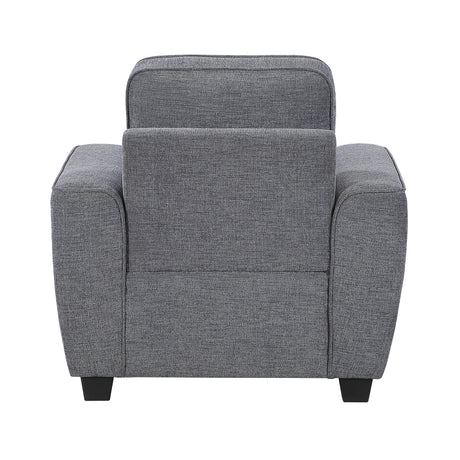 Zander Dark Gray Living Room Set from Homelegance - Luna Furniture