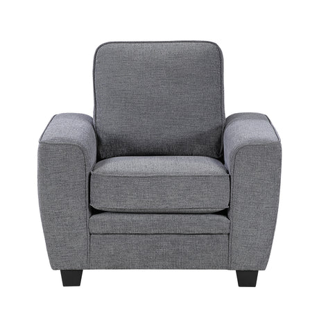 Zander Dark Gray Living Room Set from Homelegance - Luna Furniture