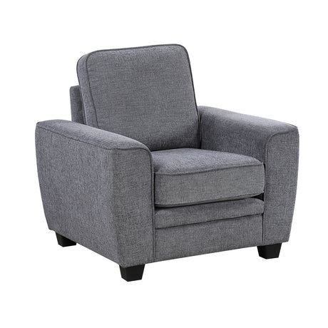 Zander Dark Gray Living Room Set from Homelegance - Luna Furniture