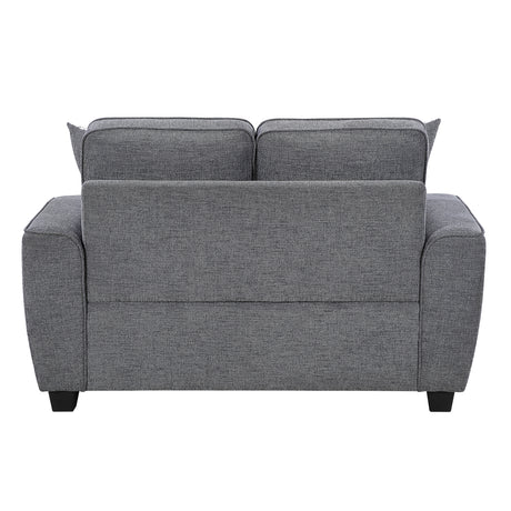 Zander Dark Gray Living Room Set from Homelegance - Luna Furniture