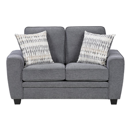 Zander Dark Gray Living Room Set from Homelegance - Luna Furniture