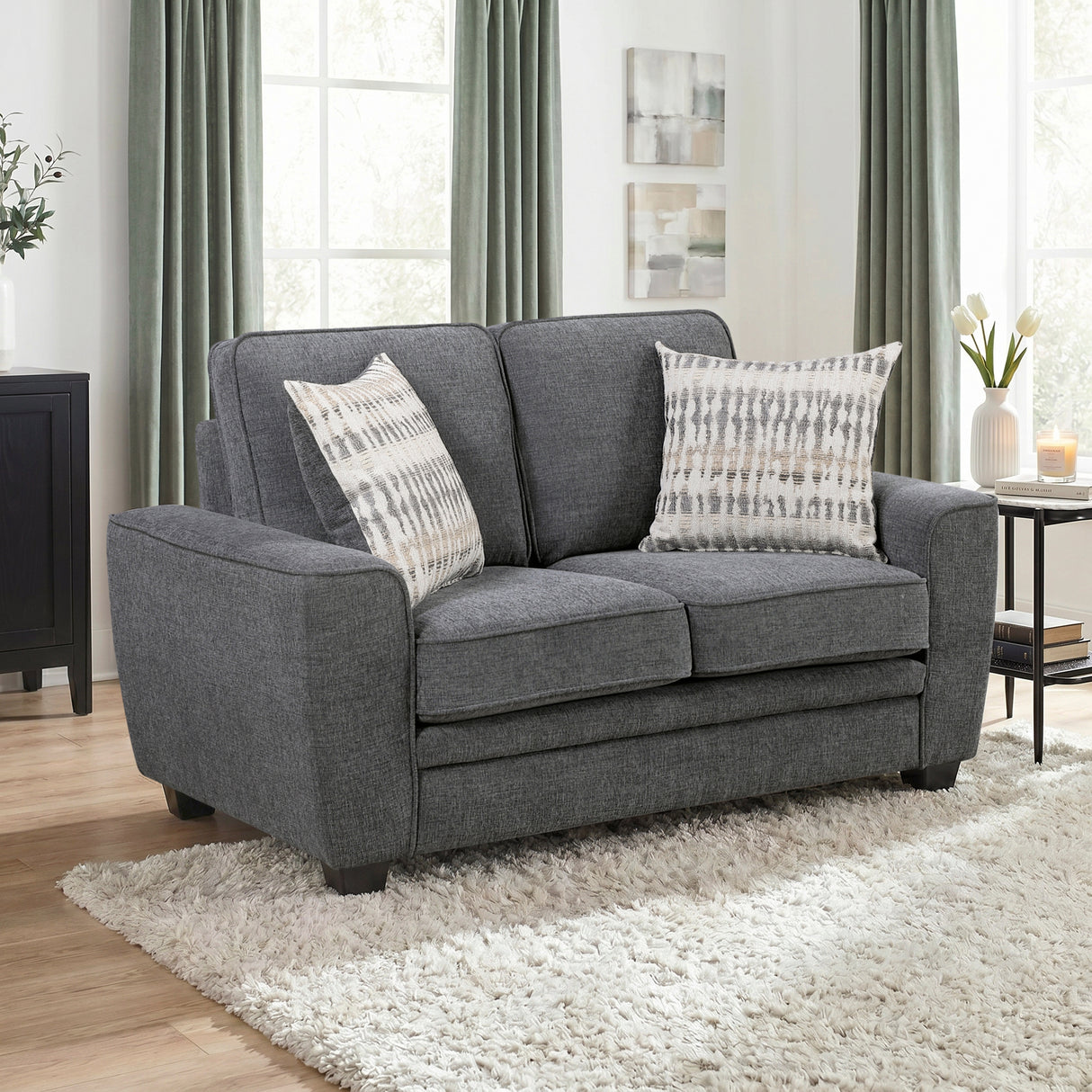 9745DG-2 Love Seat from Homelegance - Luna Furniture