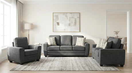 Zander Dark Gray Chair from Homelegance - Luna Furniture
