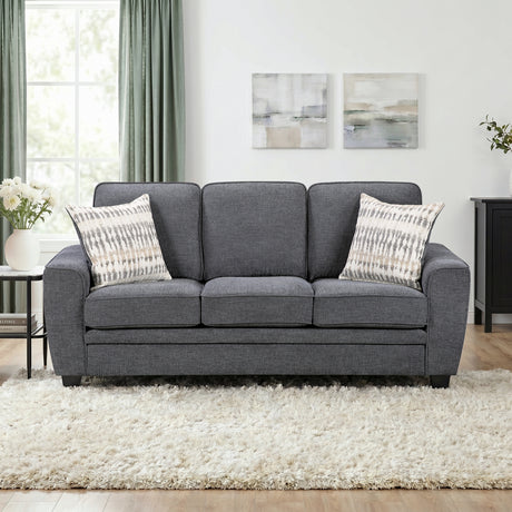 Zander Dark Gray Living Room Set from Homelegance - Luna Furniture