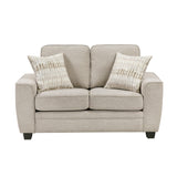 Zander Taupe Chair from Homelegance - Luna Furniture