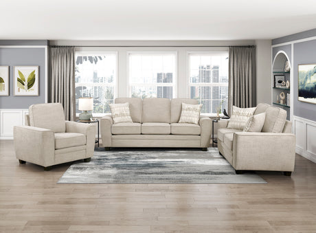 Zander Taupe Chair from Homelegance - Luna Furniture