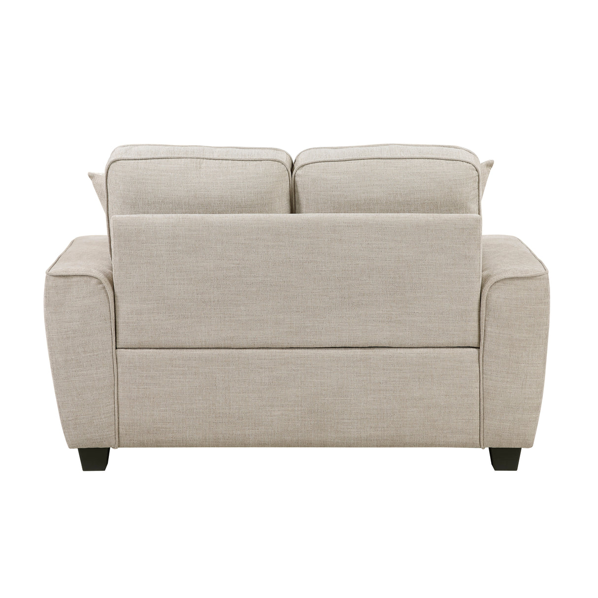 Zander Taupe Loveseat from Homelegance - Luna Furniture