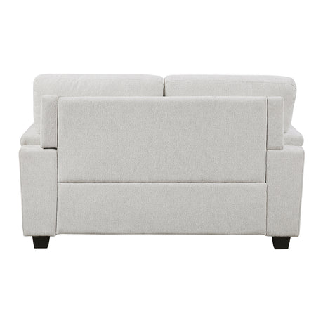 Chelsea Beige Loveseat from Homelegance - Luna Furniture