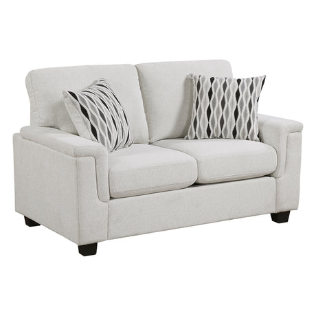 Chelsea Beige Loveseat from Homelegance - Luna Furniture