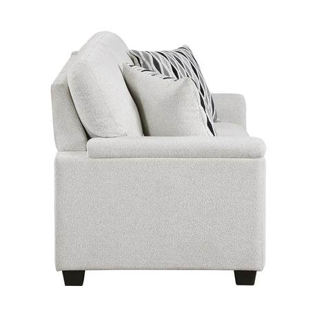 Chelsea Beige Loveseat from Homelegance - Luna Furniture