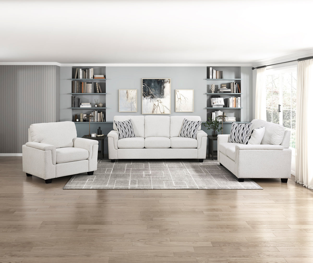 Chelsea Beige 2-Piece Living Room Set from Homelegance - Luna Furniture