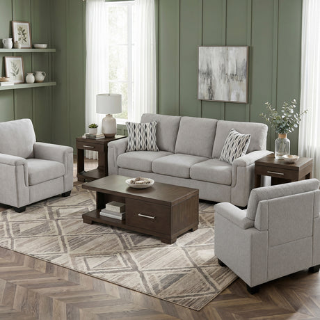 Chelsea Gray Chair from Homelegance - Luna Furniture